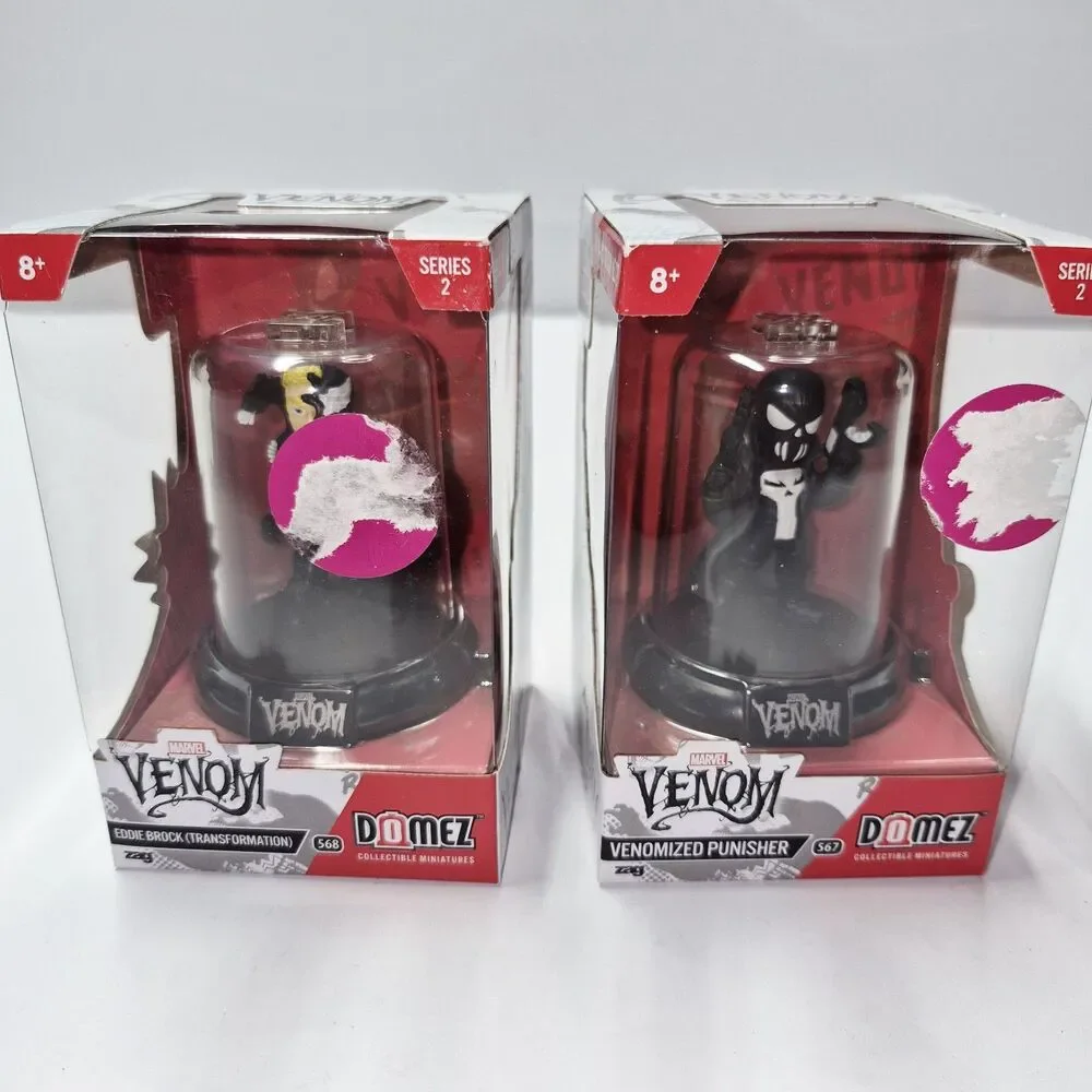 Marvel Venom Domez Series 2 Eddie Brock (Transformation) & Venomized Punisher